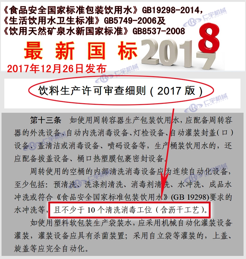 2018年新款桶装水灌装机与以往有哪些不一样？